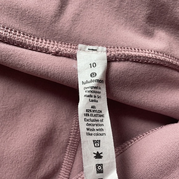 Lululemon Pink Zen Reveal Leggings - Picture 8 of 9